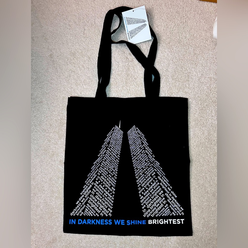 9/11 Memorial Black Tote Bag